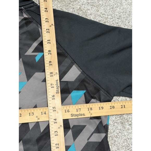 Under Armour Hoodie Pullover Cold Gear Youth Size Y XL Gray Blue COOL DESIGN - Picture 3 of 7